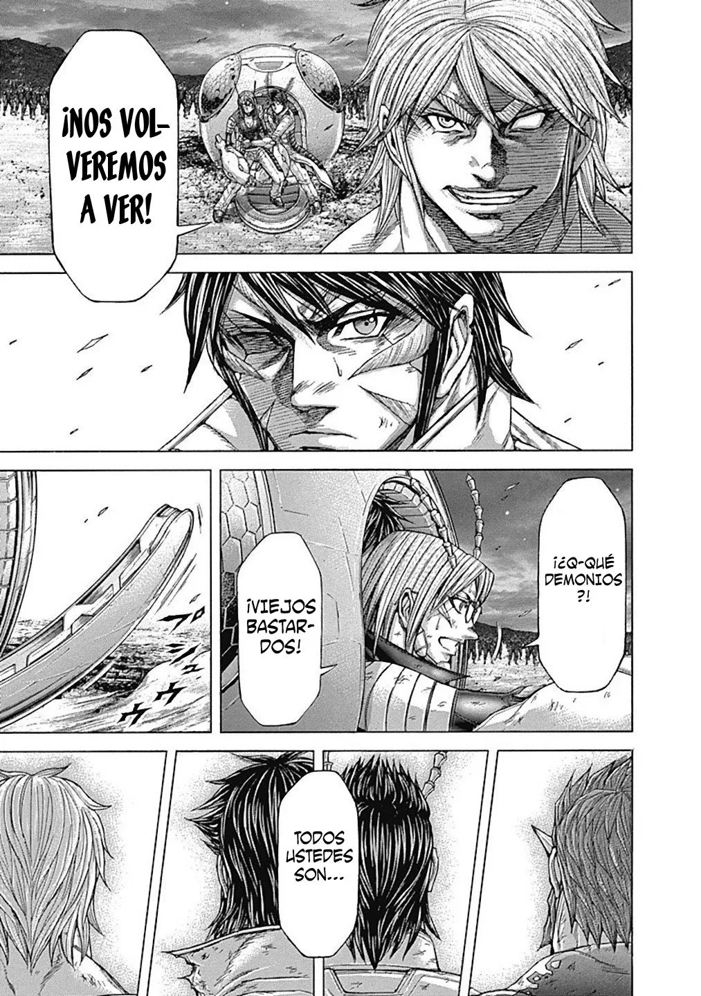 Terra Formars capítulo 147, página 16