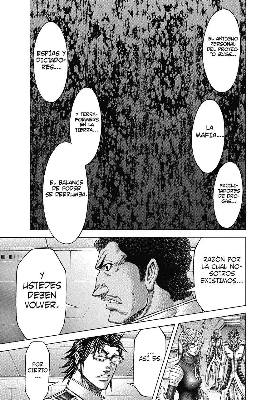 Terra Formars capítulo 153, página 17