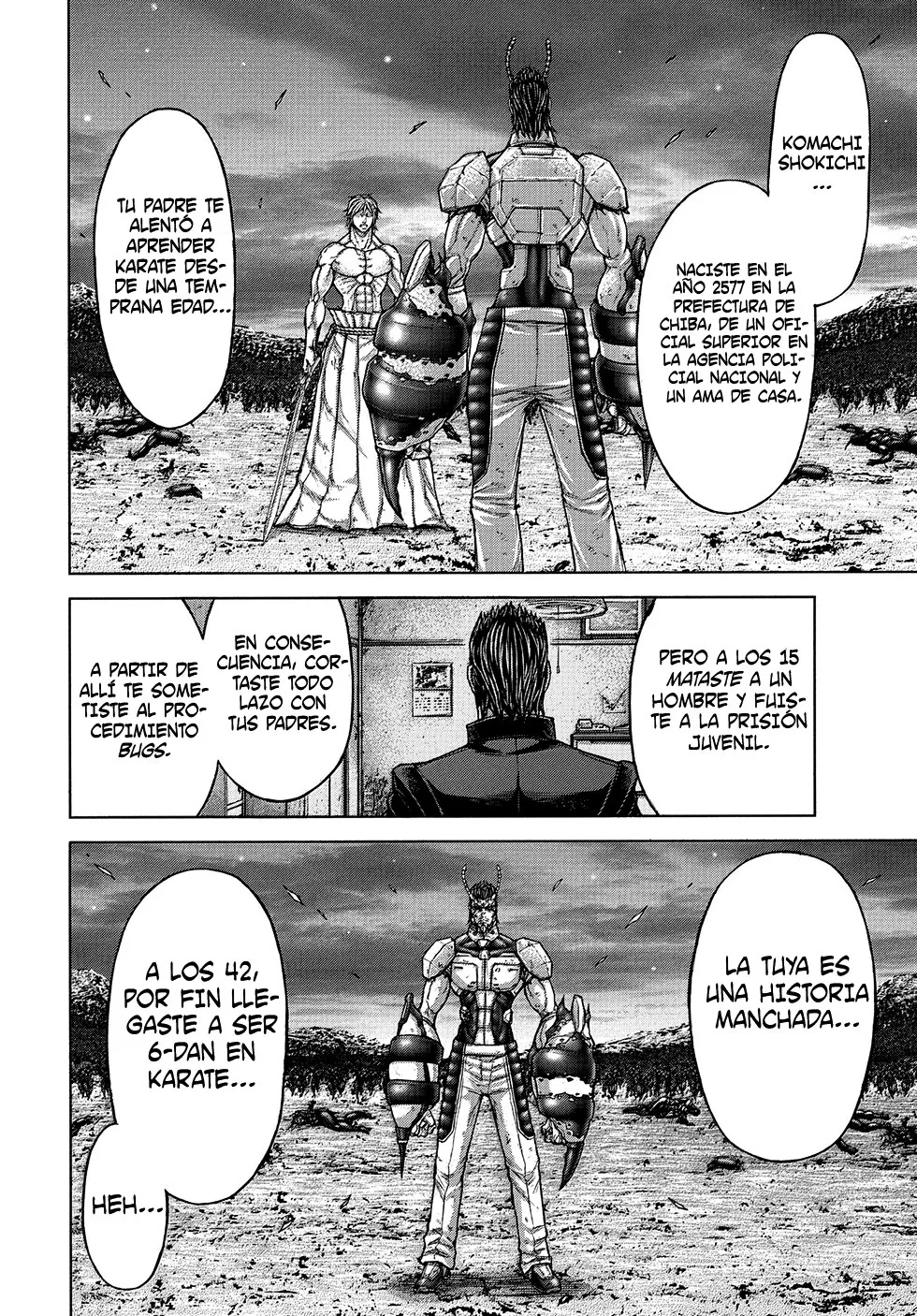 Terra Formars capítulo 158, página 8