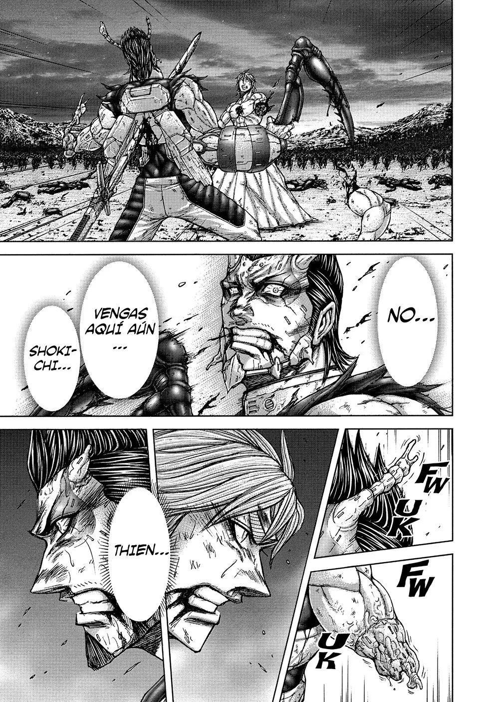 Terra Formars capítulo 161, página 8