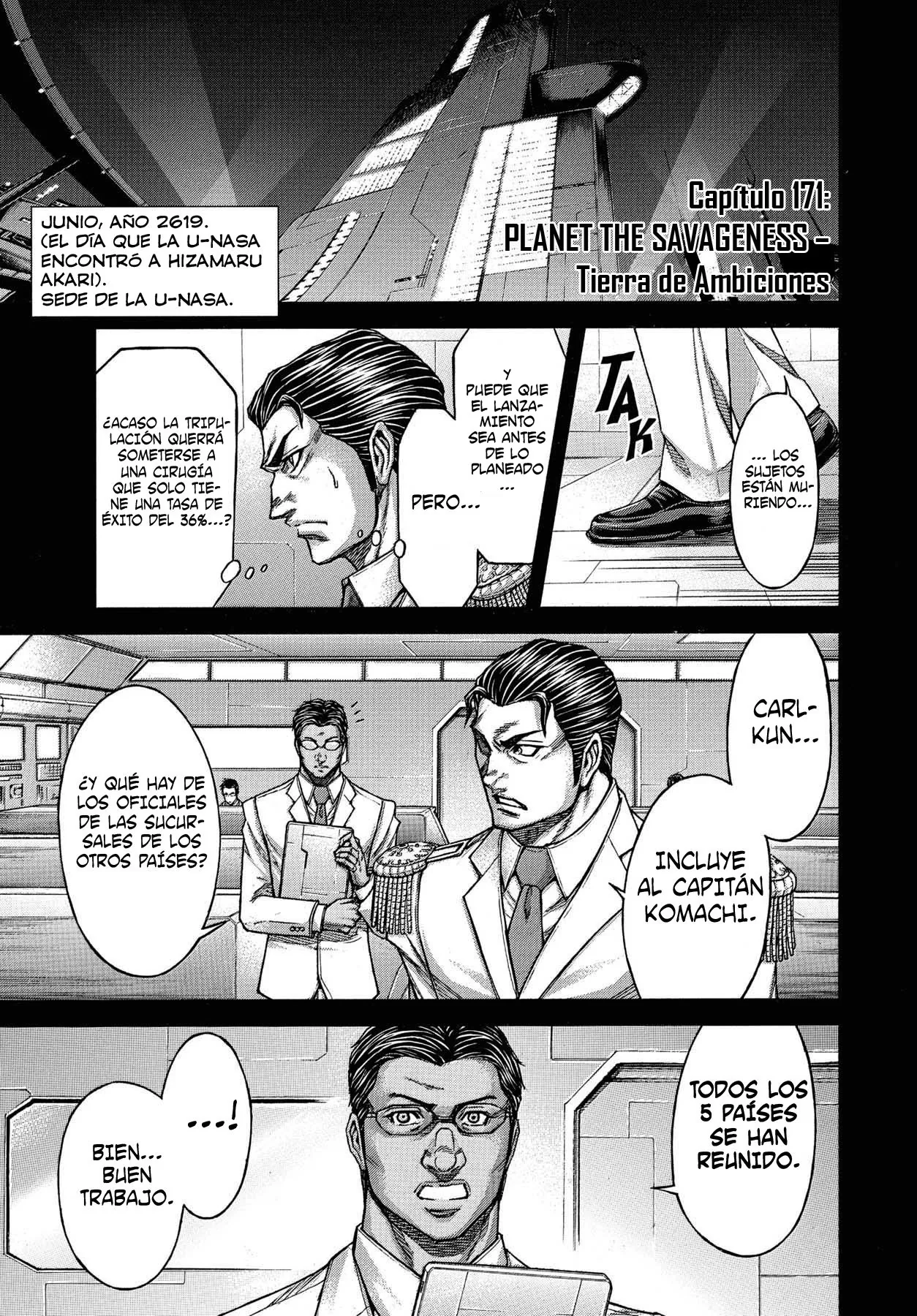 Terra Formars capítulo 171, página 2