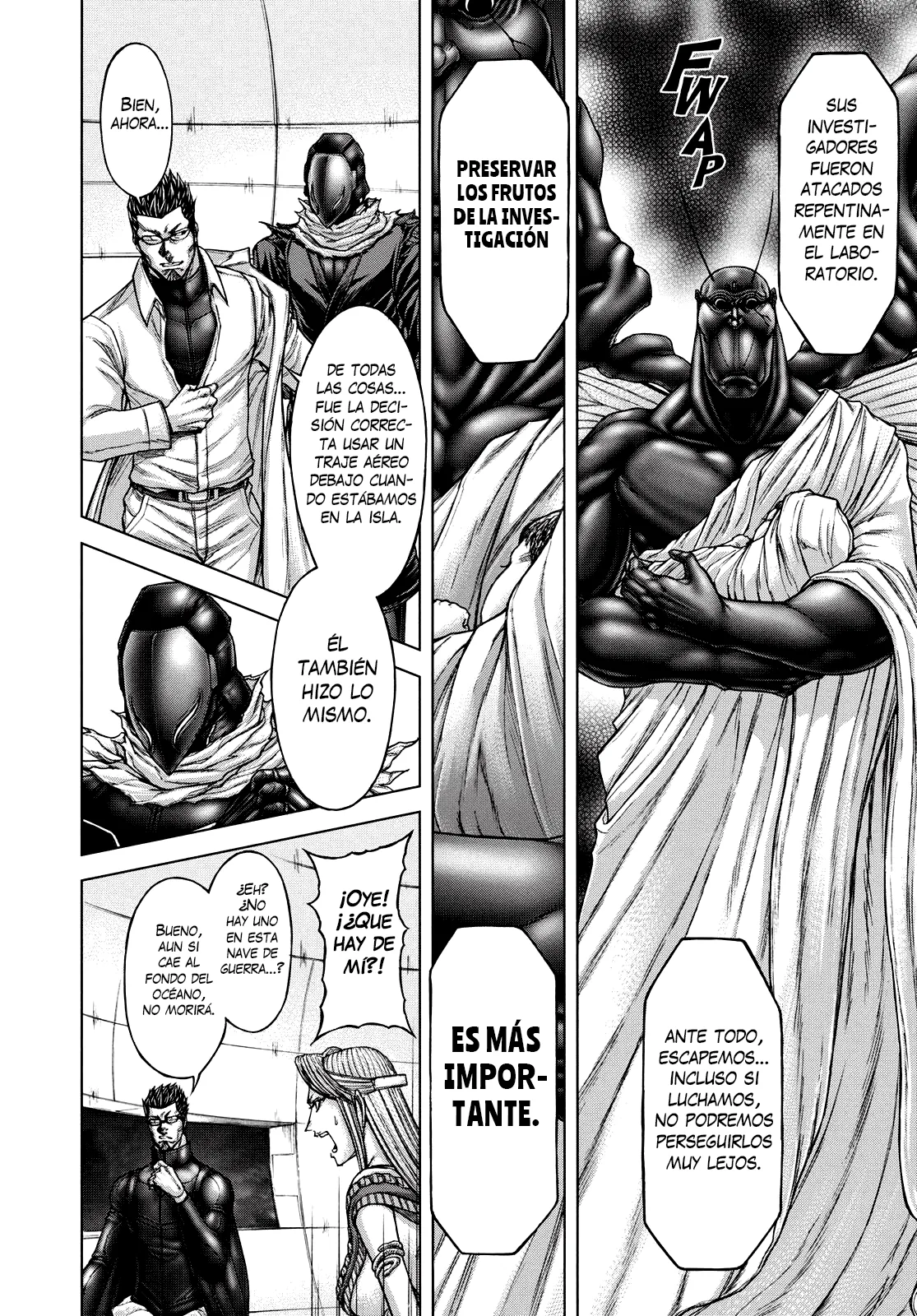 Terra Formars capítulo 24, página 7