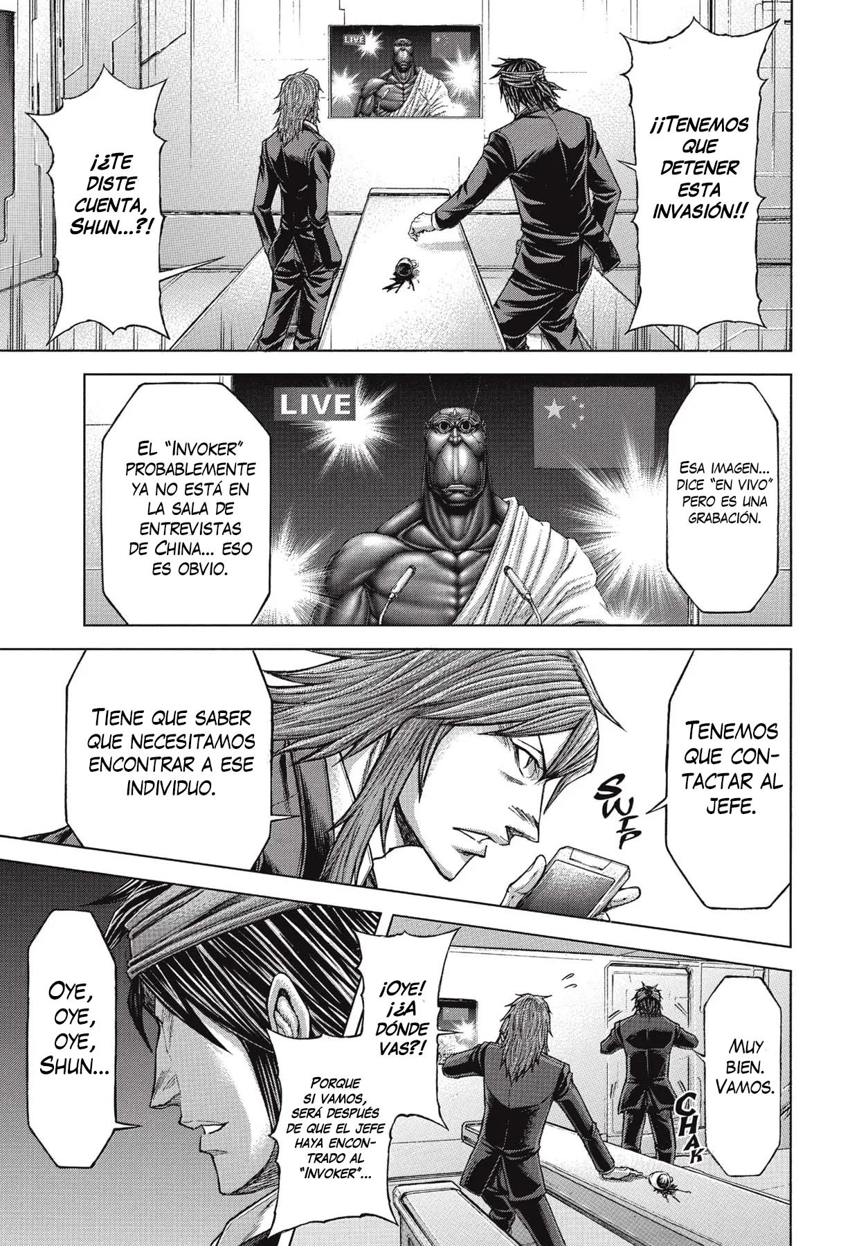 Terra Formars capítulo 29, página 8
