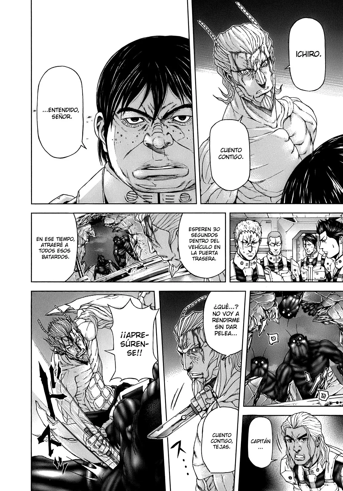 Terra Formars capítulo 3, página 18