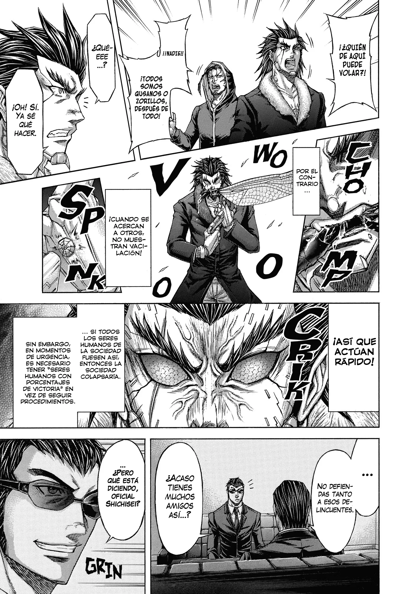 Terra Formars capítulo 34, página 19