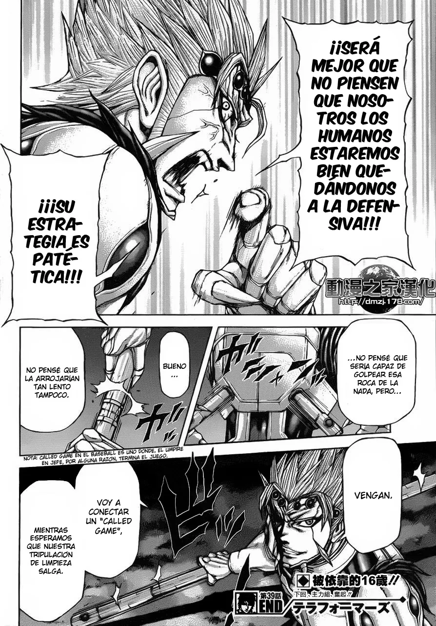 Terra Formars capítulo 39, página 20