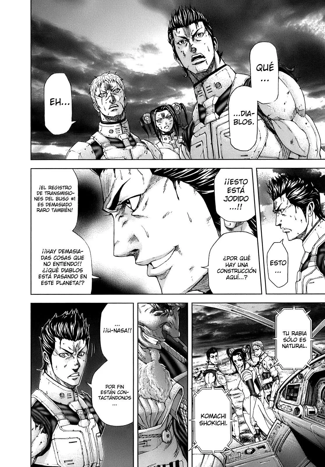 Terra Formars capítulo 4, página 26