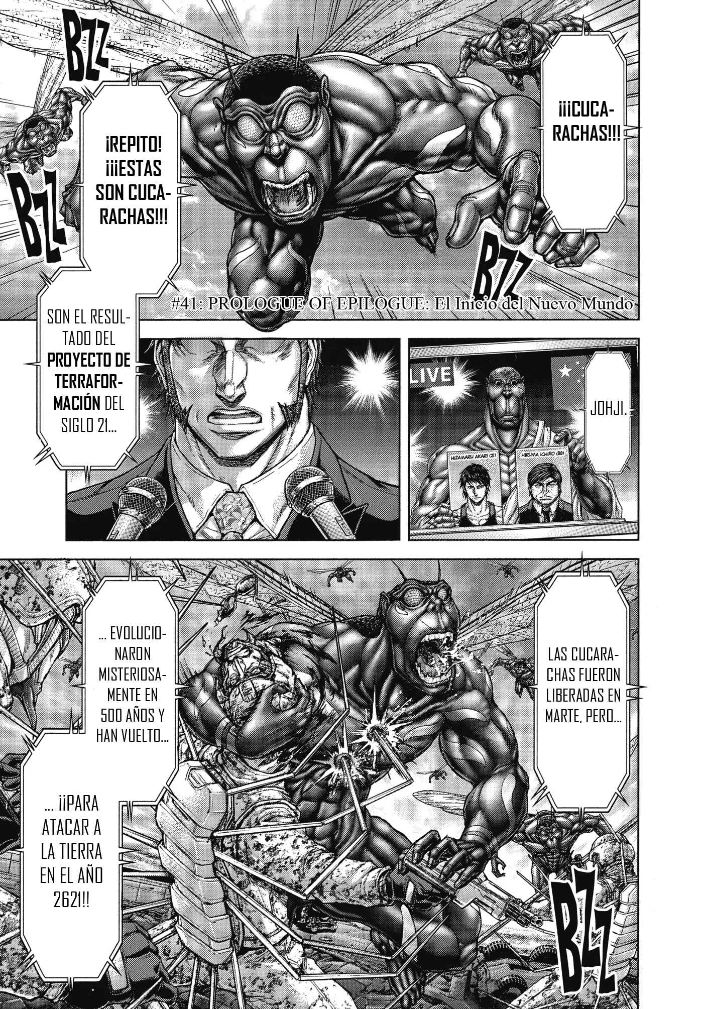 Terra Formars capítulo 41, página 2