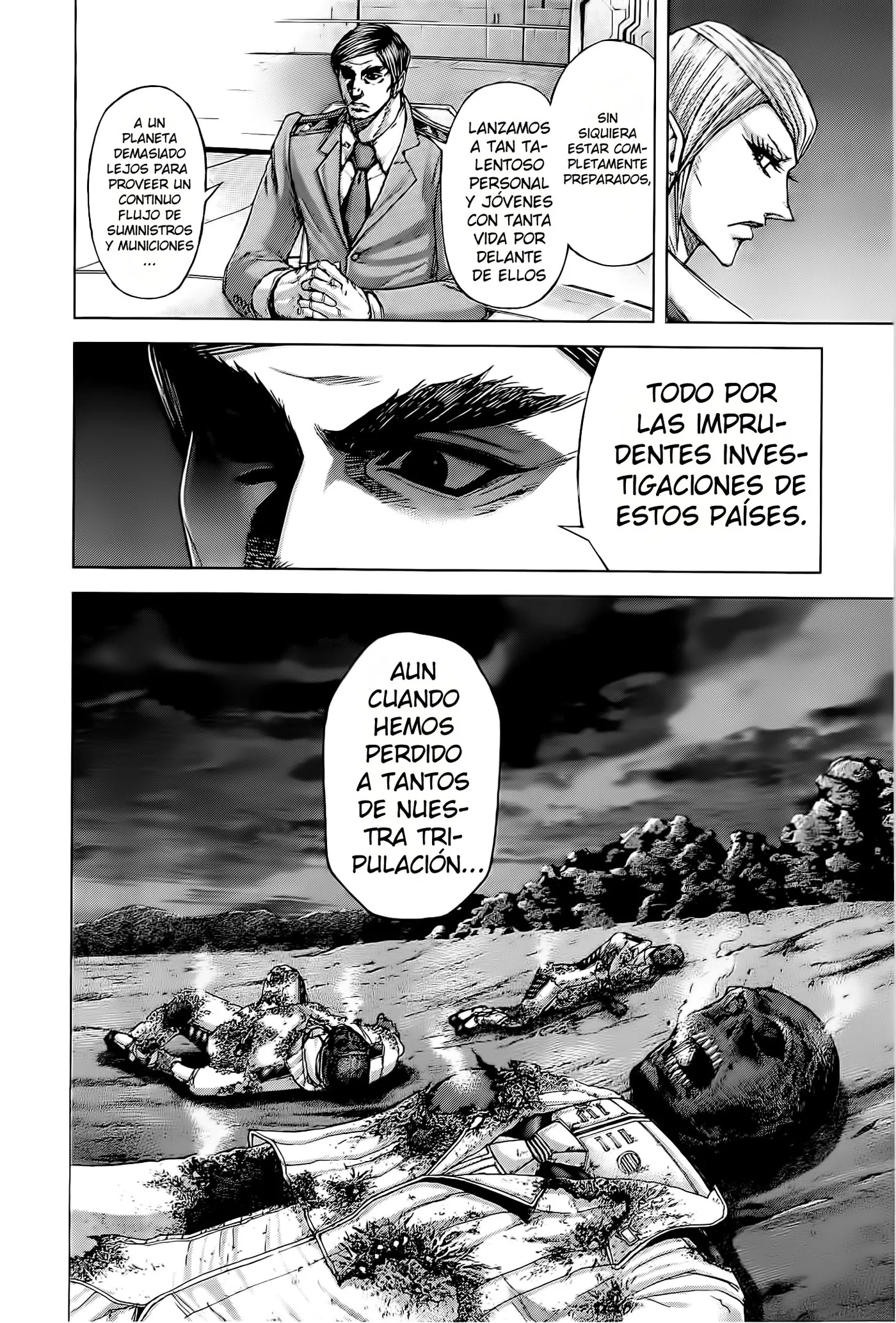 Terra Formars capítulo 55, página 17