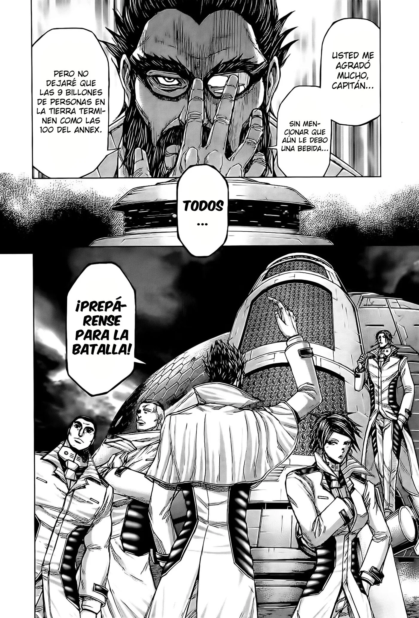 Terra Formars capítulo 57, página 16