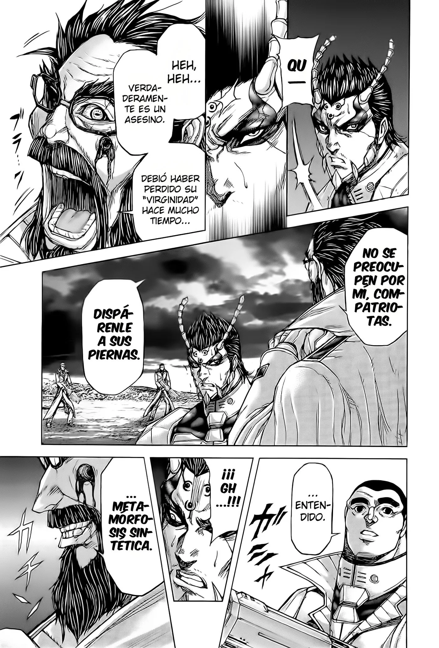 Terra Formars capítulo 59, página 17