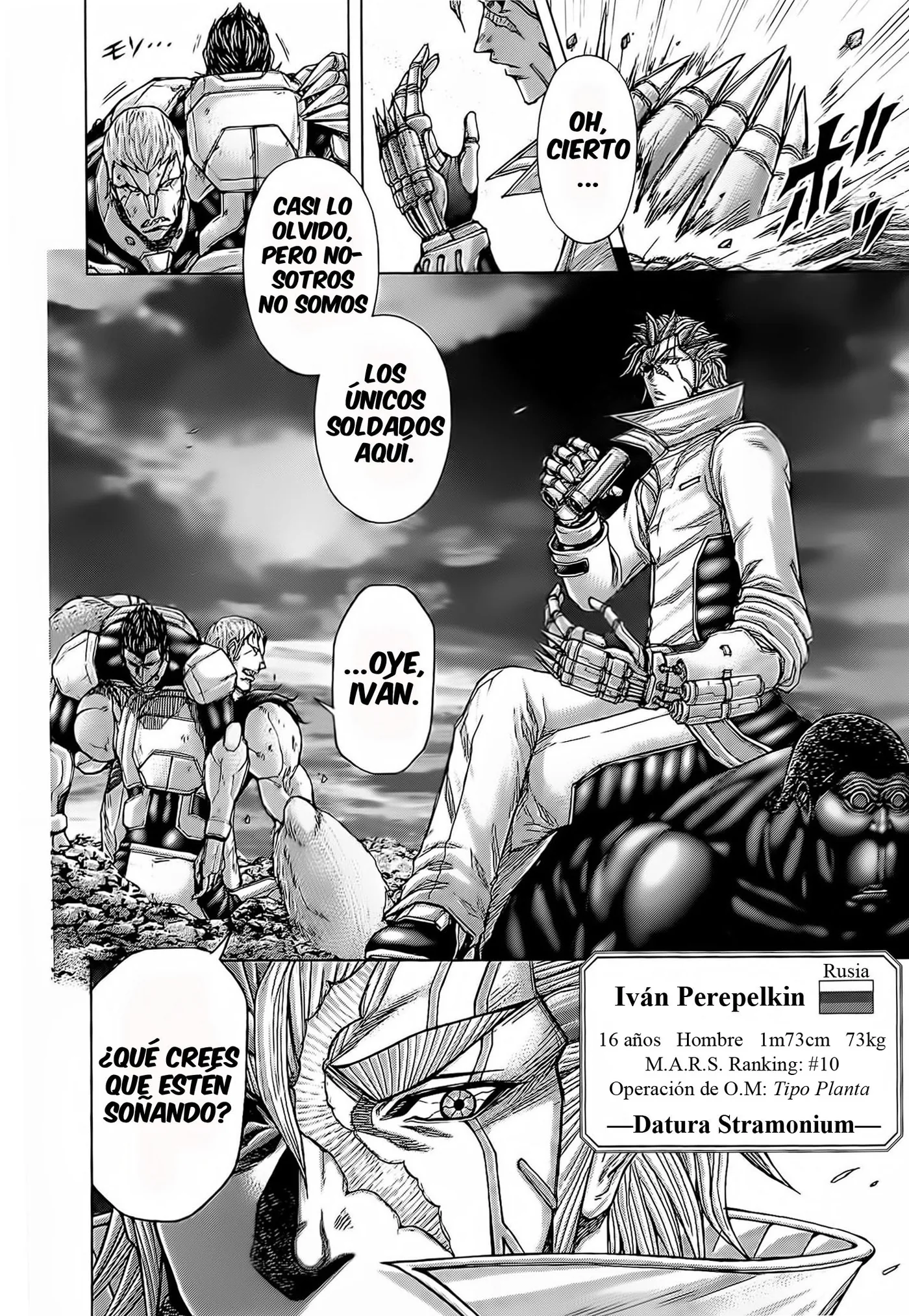 Terra Formars capítulo 60, página 18
