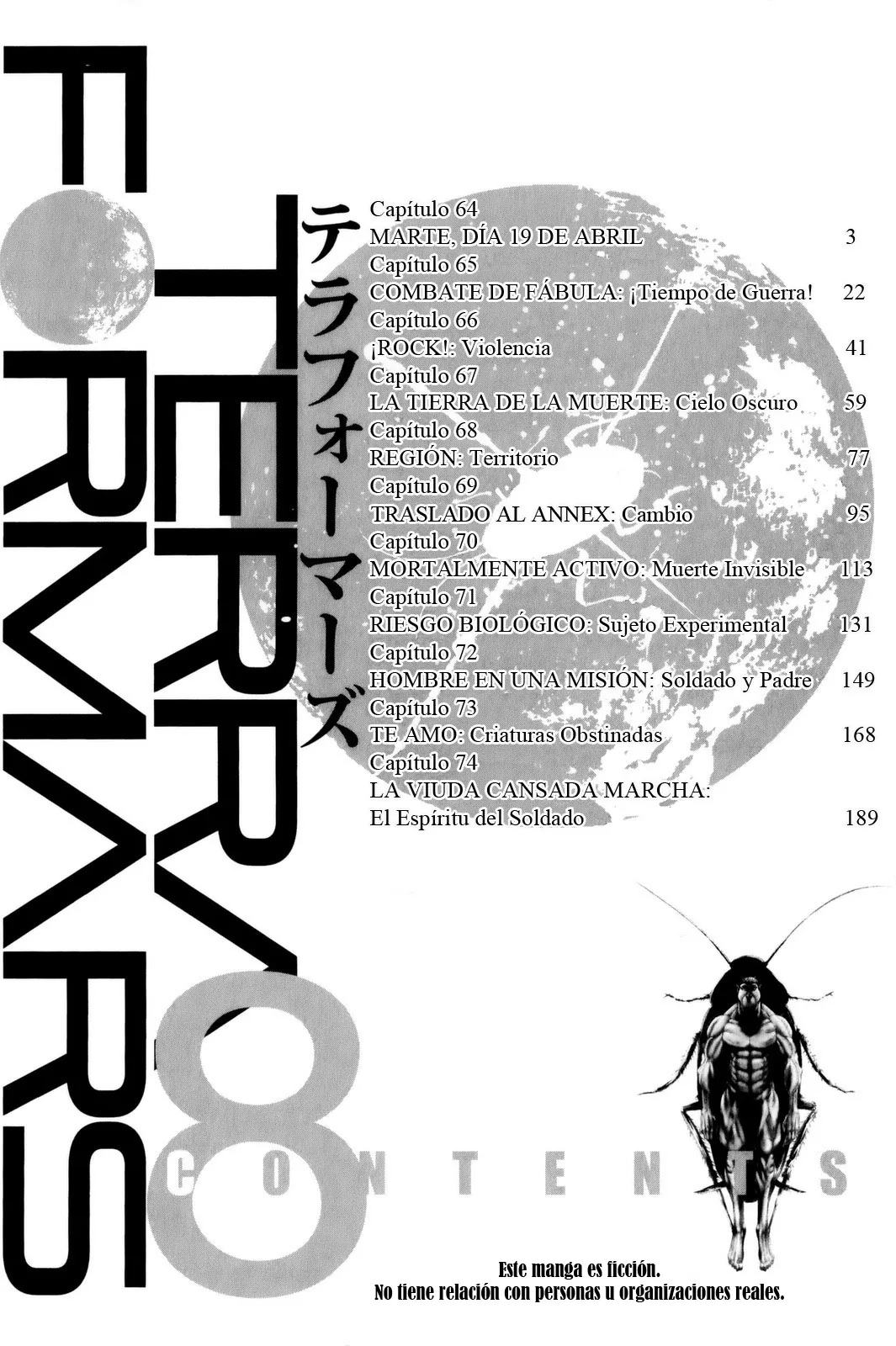 Terra Formars capítulo 64, página 6