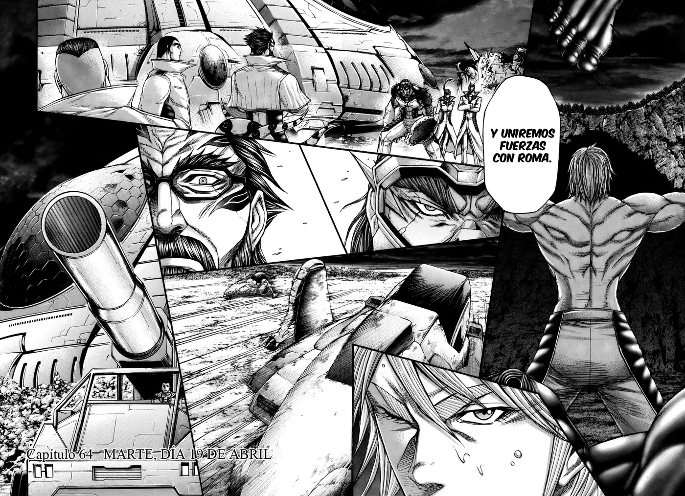 Terra Formars capítulo 64, página 8