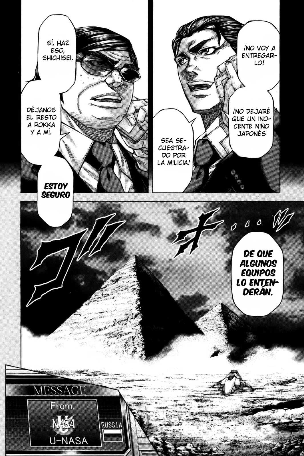 Terra Formars capítulo 64, página 18