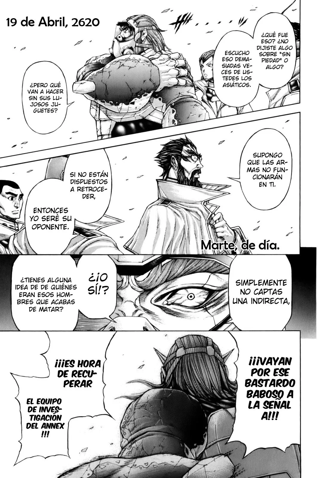 Terra Formars capítulo 64, página 21