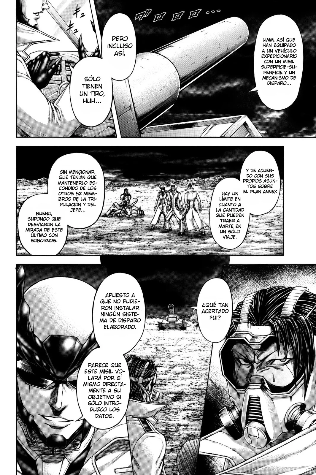 Terra Formars capítulo 67, página 3