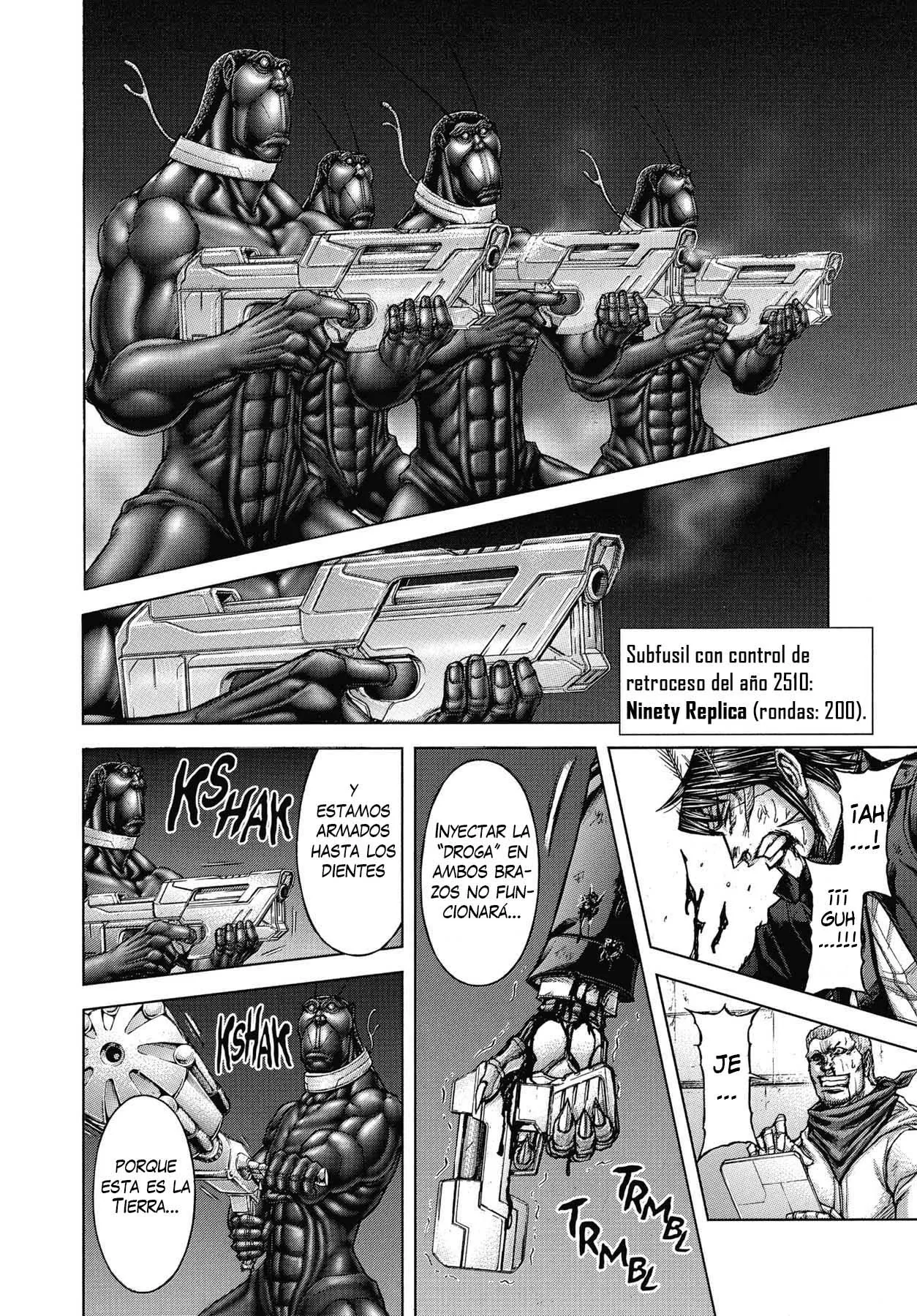 Terra Formars capítulo 7, página 8