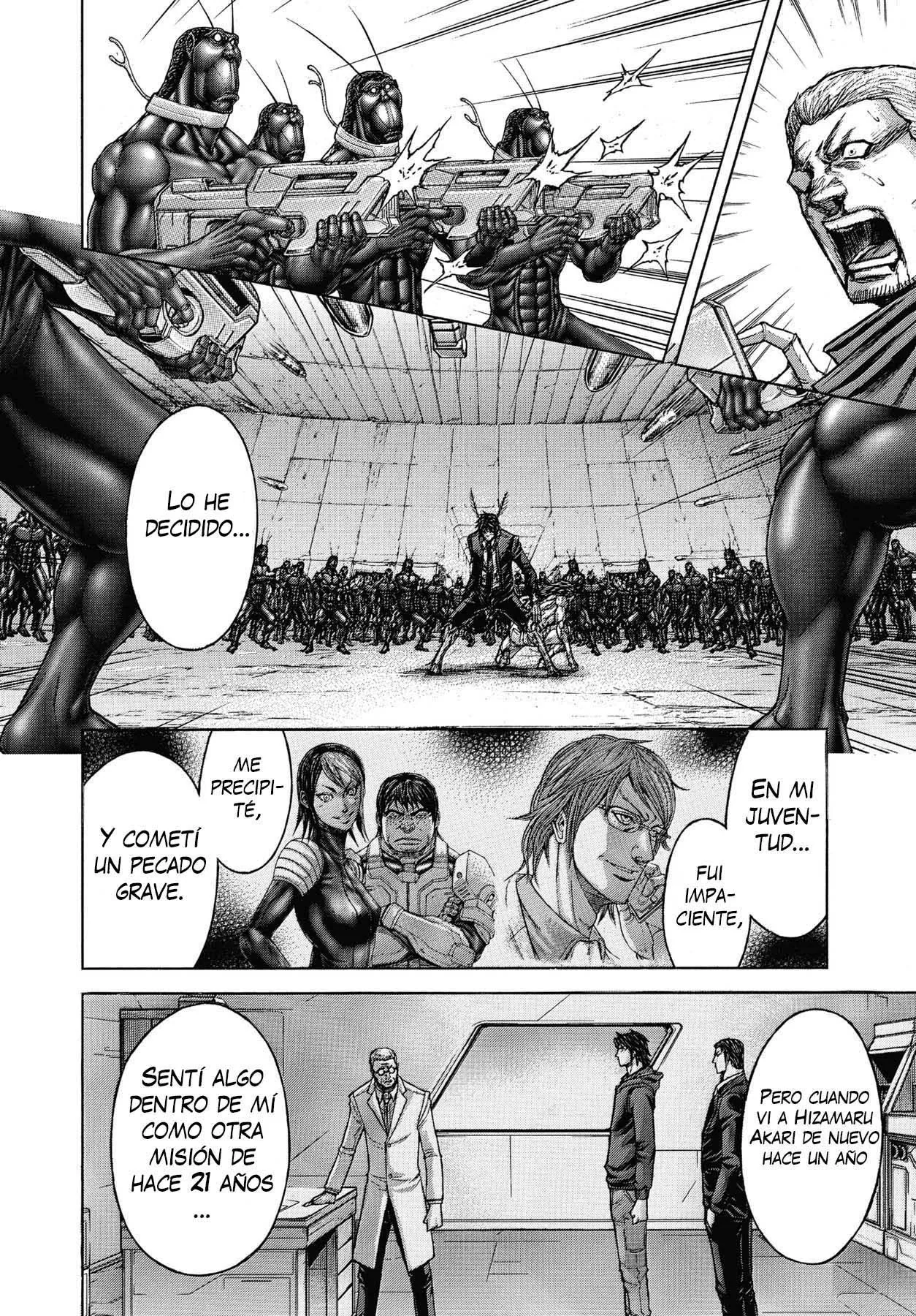 Terra Formars capítulo 7, página 17