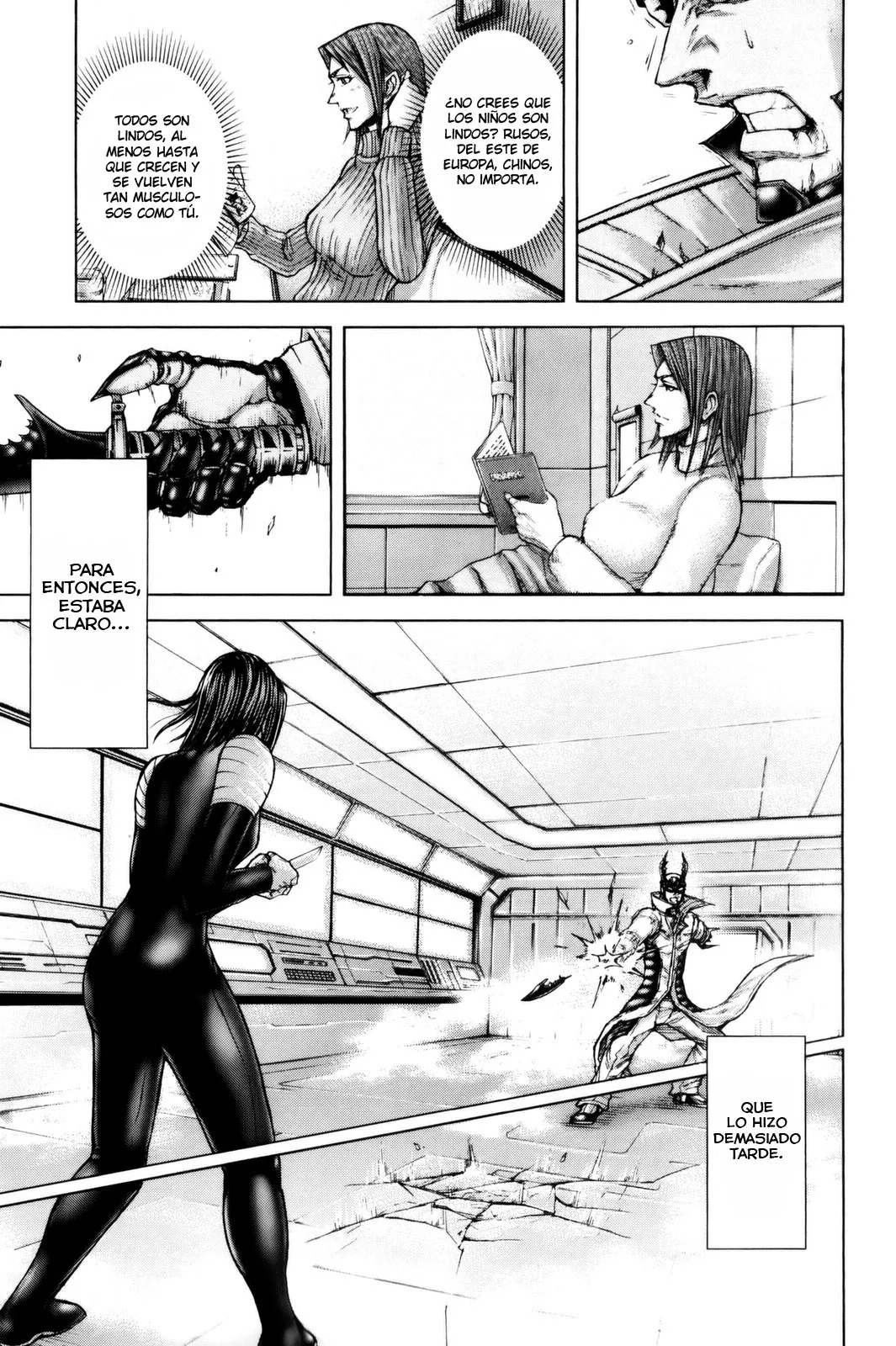 Terra Formars capítulo 73, página 8