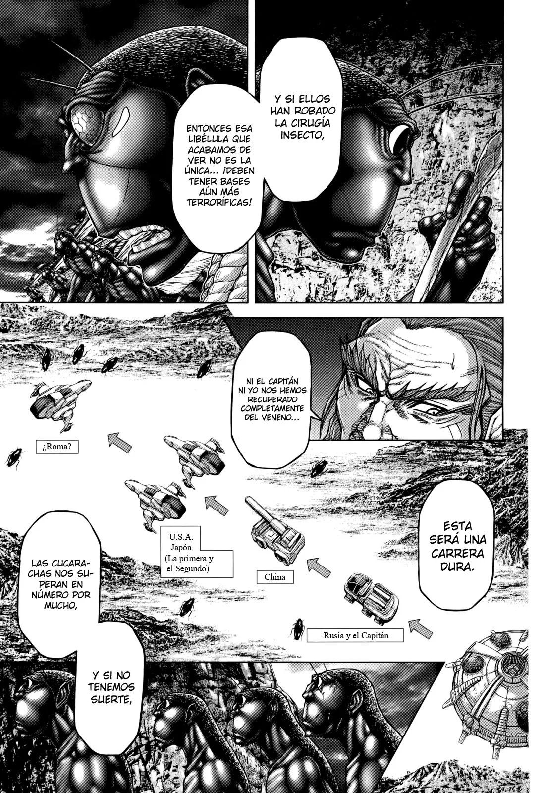 Terra Formars capítulo 75, página 8