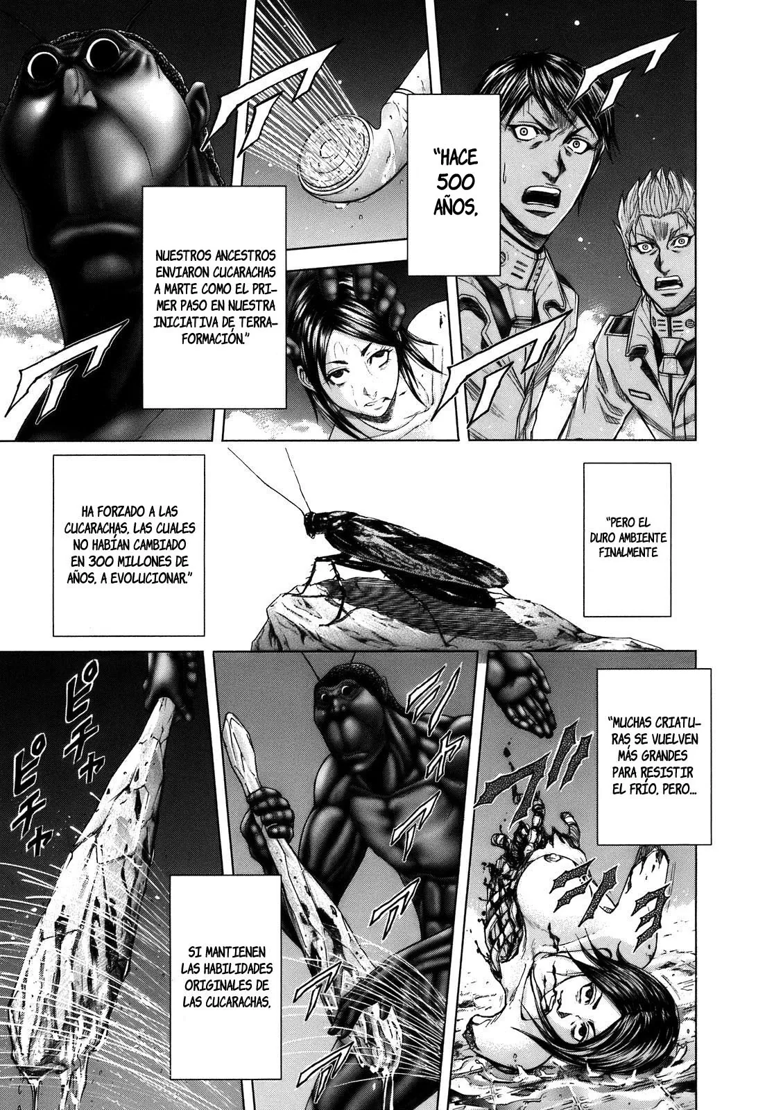 Terra Formars capítulo 8, página 4