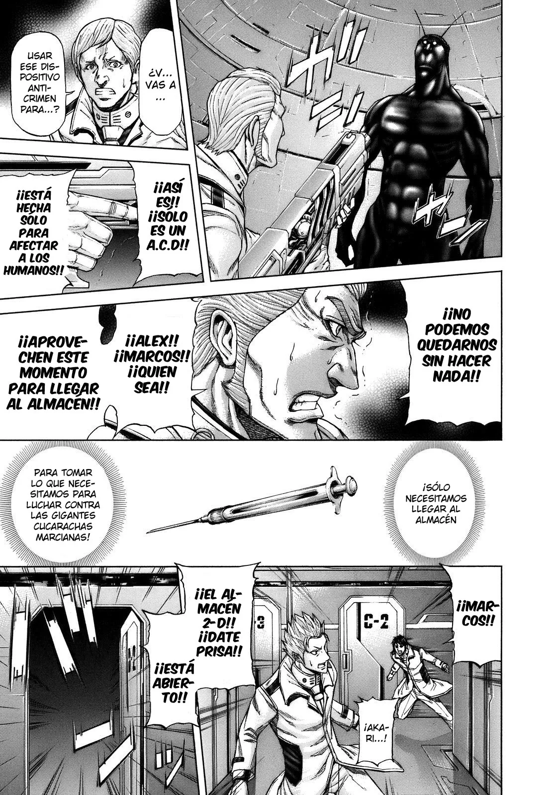 Terra Formars capítulo 8, página 14