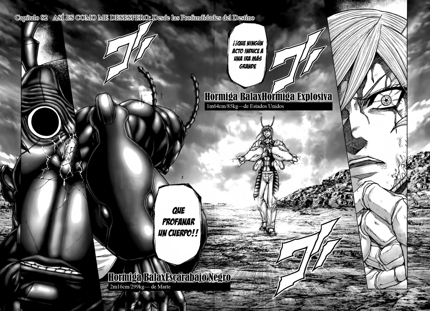 Terra Formars capítulo 82, página 3
