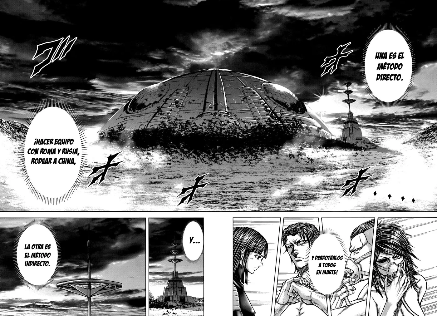 Terra Formars capítulo 85, página 17