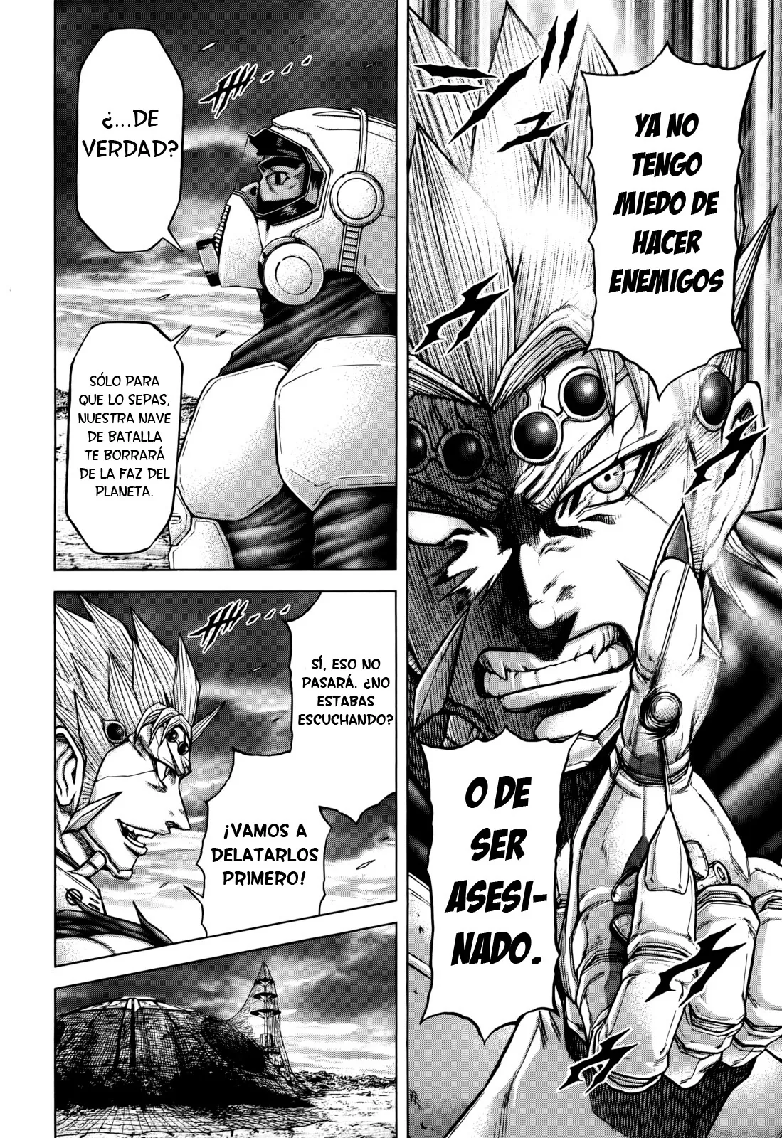 Terra Formars capítulo 96, página 17