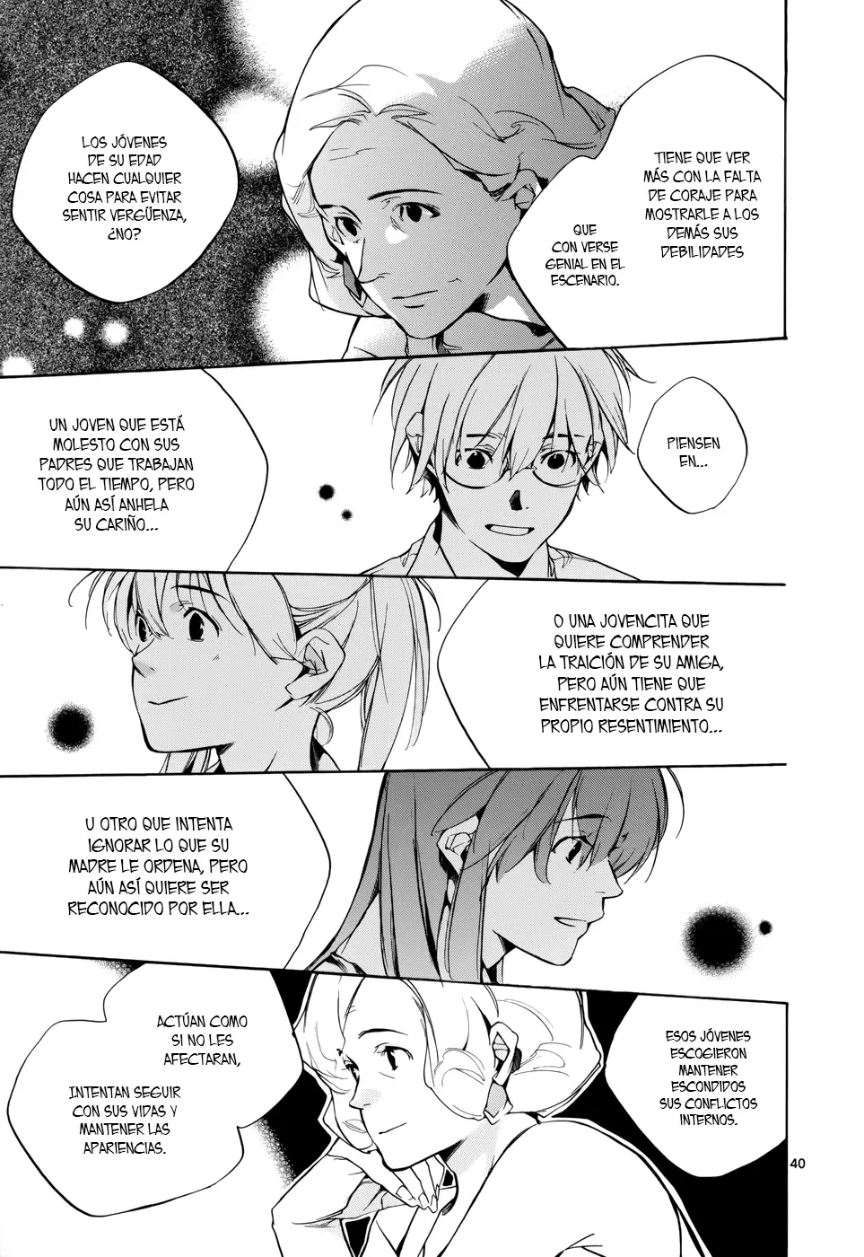 Tetsugaku Letra capítulo 15, página 40