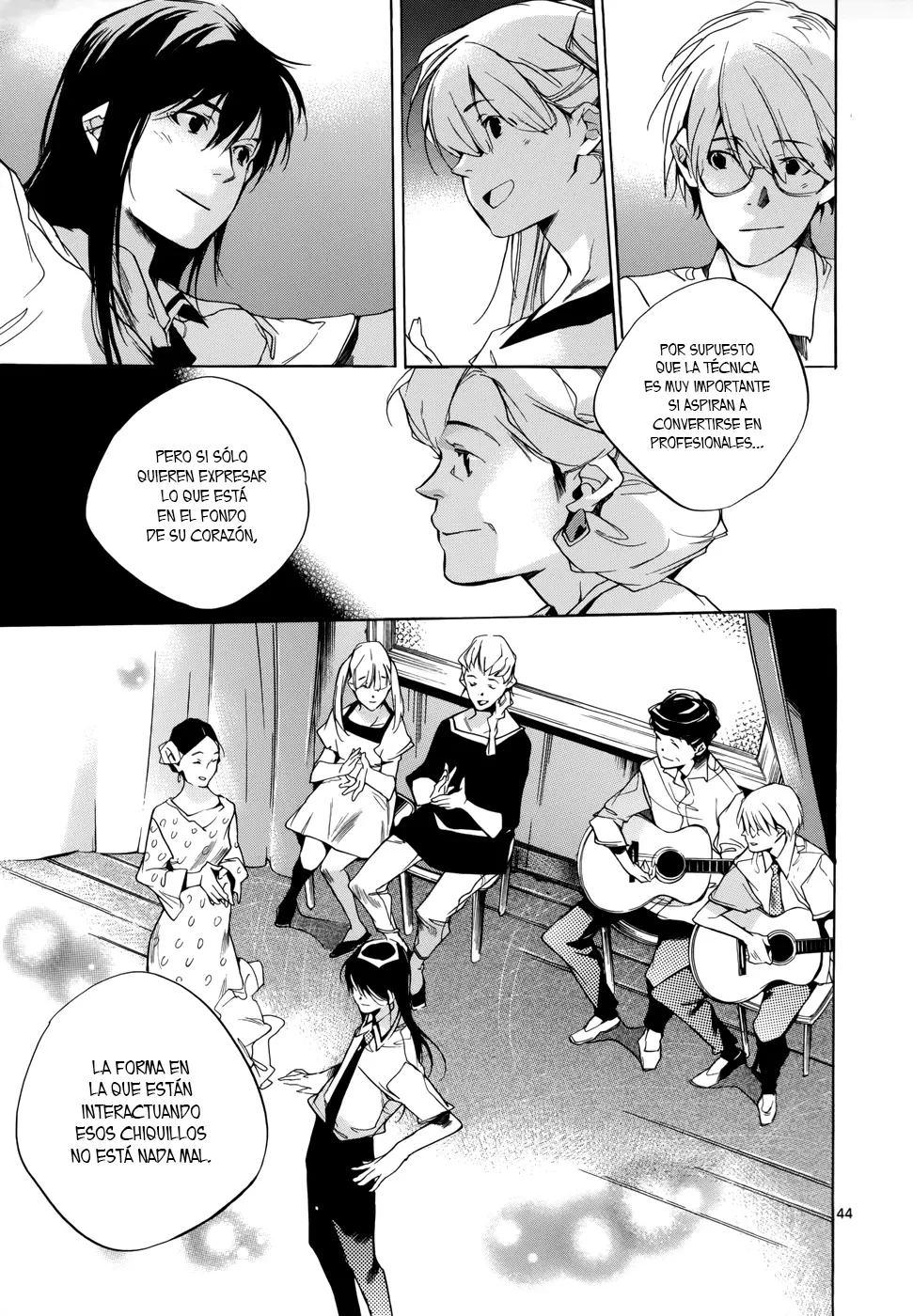 Tetsugaku Letra capítulo 15, página 44