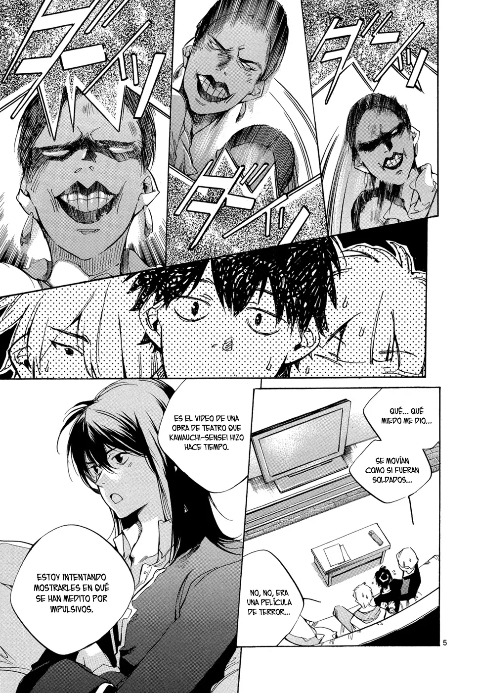 Tetsugaku Letra capítulo 20, página 5