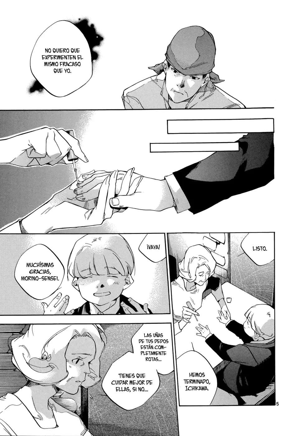 Tetsugaku Letra capítulo 21, página 5