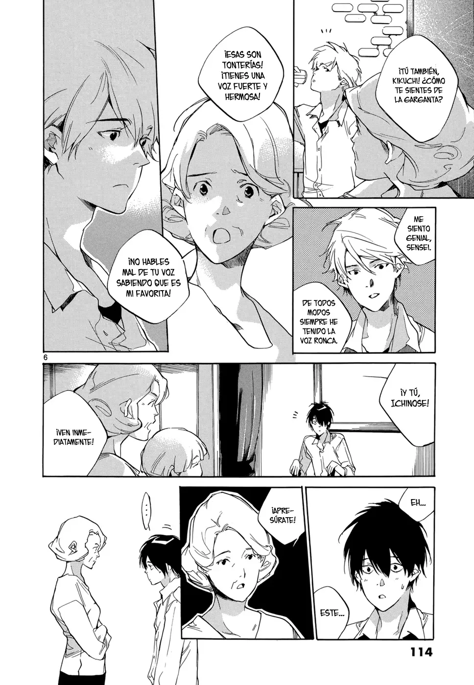 Tetsugaku Letra capítulo 21, página 6