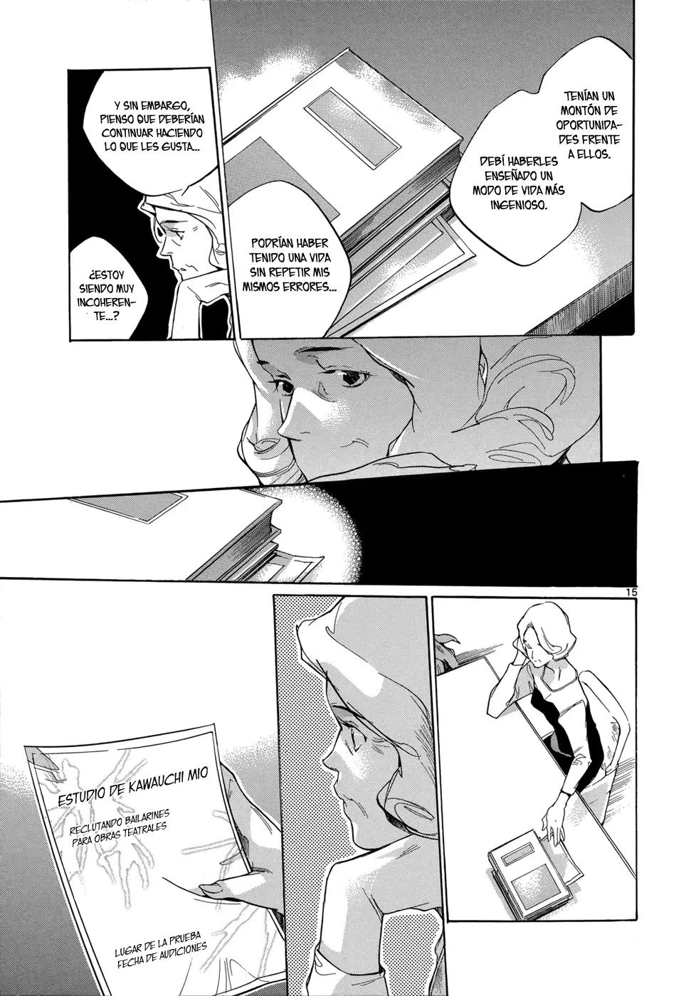 Tetsugaku Letra capítulo 21, página 15