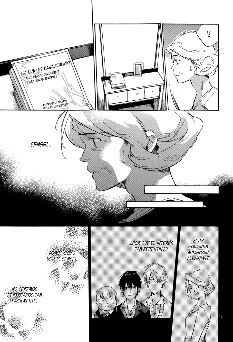 Tetsugaku Letra capítulo 21, página 27