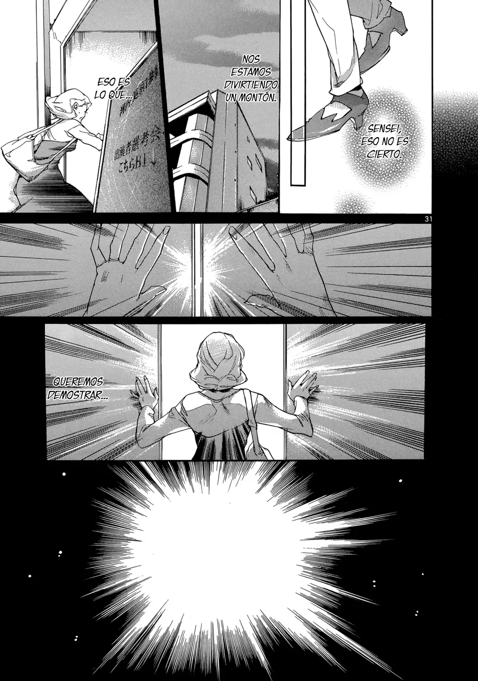 Tetsugaku Letra capítulo 21, página 31