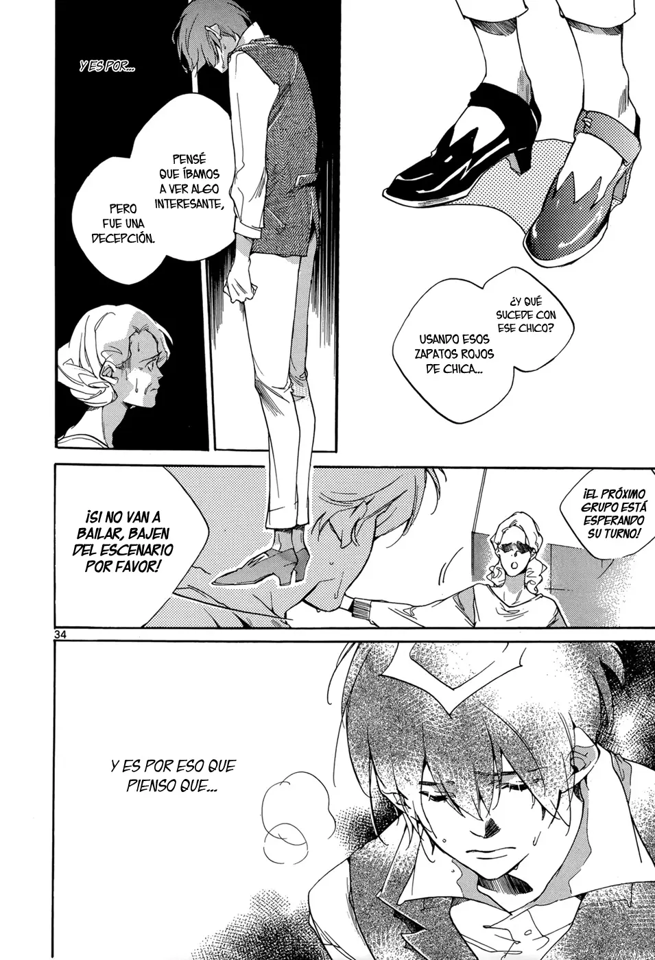 Tetsugaku Letra capítulo 21, página 34