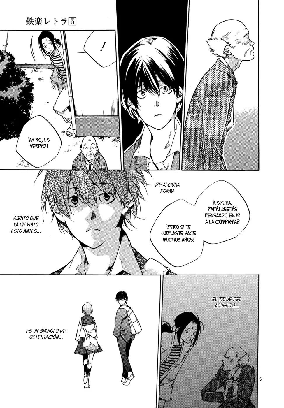 Tetsugaku Letra capítulo 22, página 5