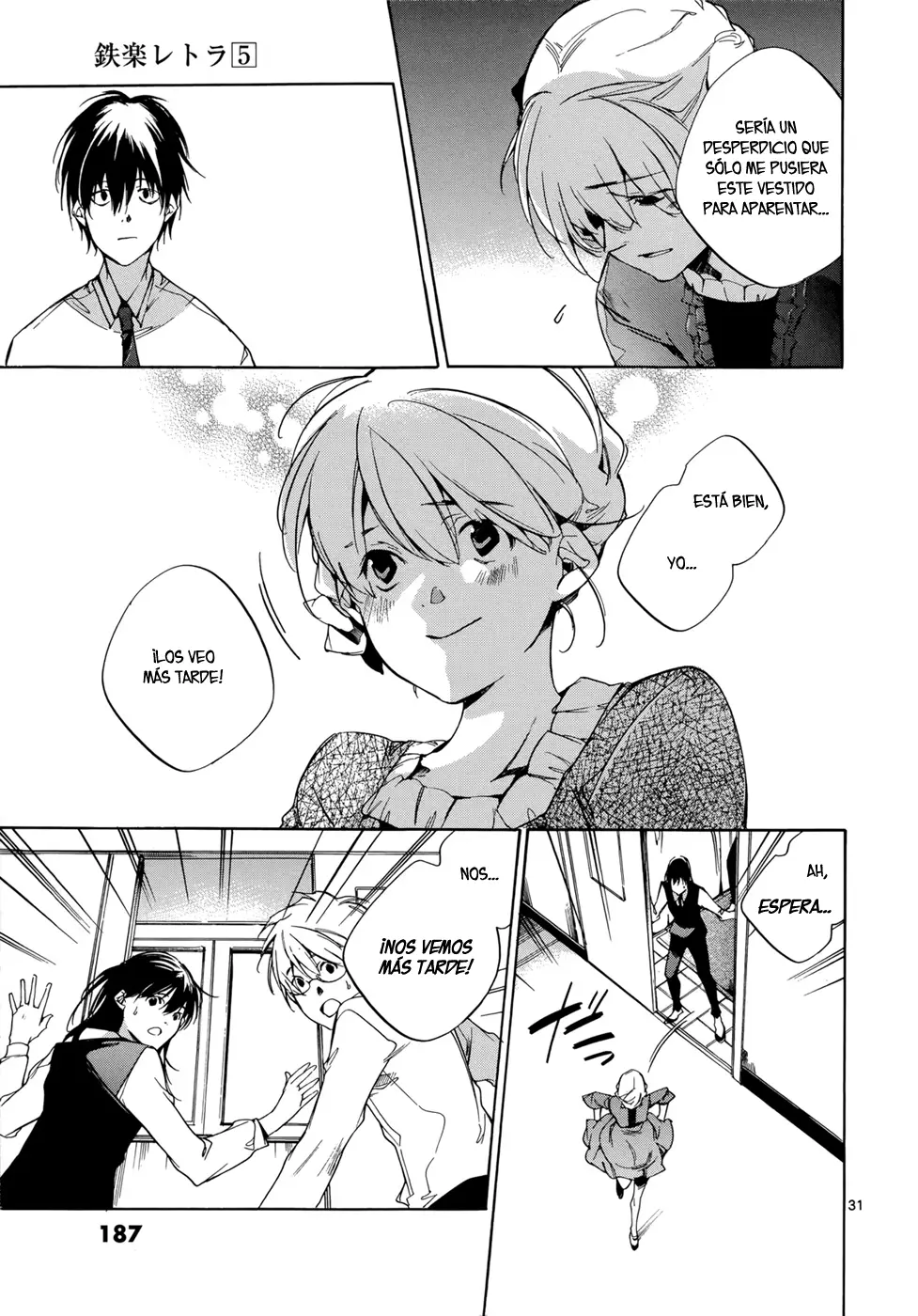 Tetsugaku Letra capítulo 22, página 31