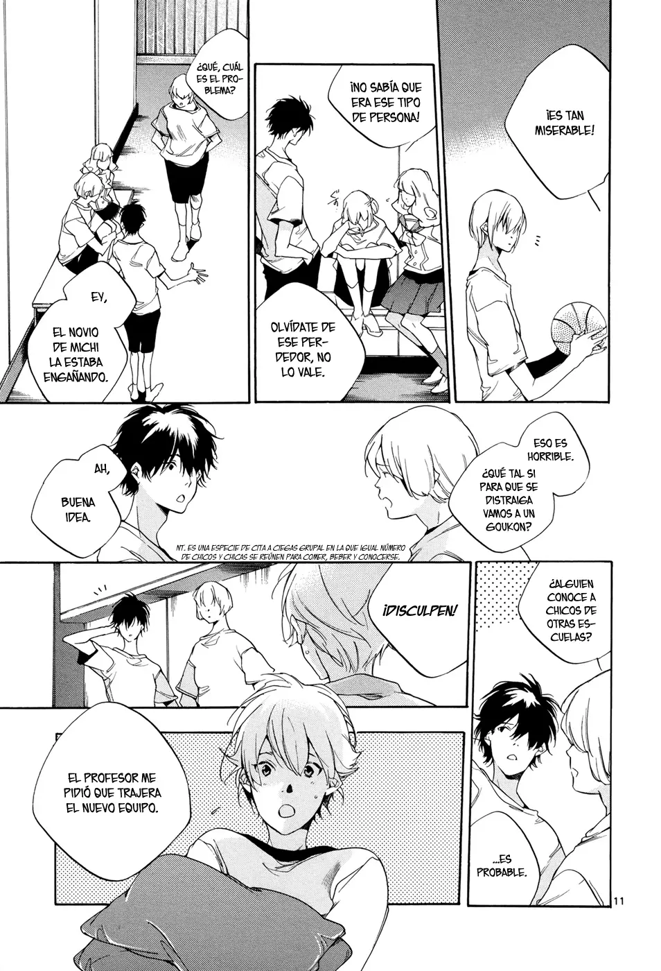 Tetsugaku Letra capítulo 23, página 14