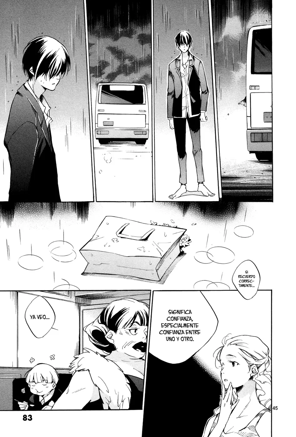 Tetsugaku Letra capítulo 24, página 45