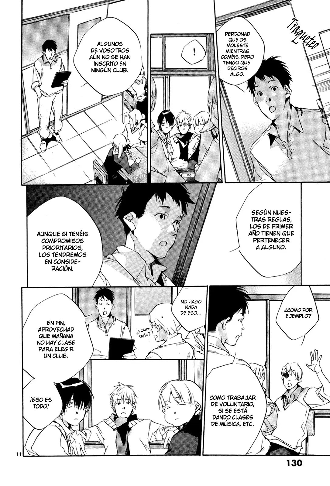 Tetsugaku Letra capítulo 3, página 13