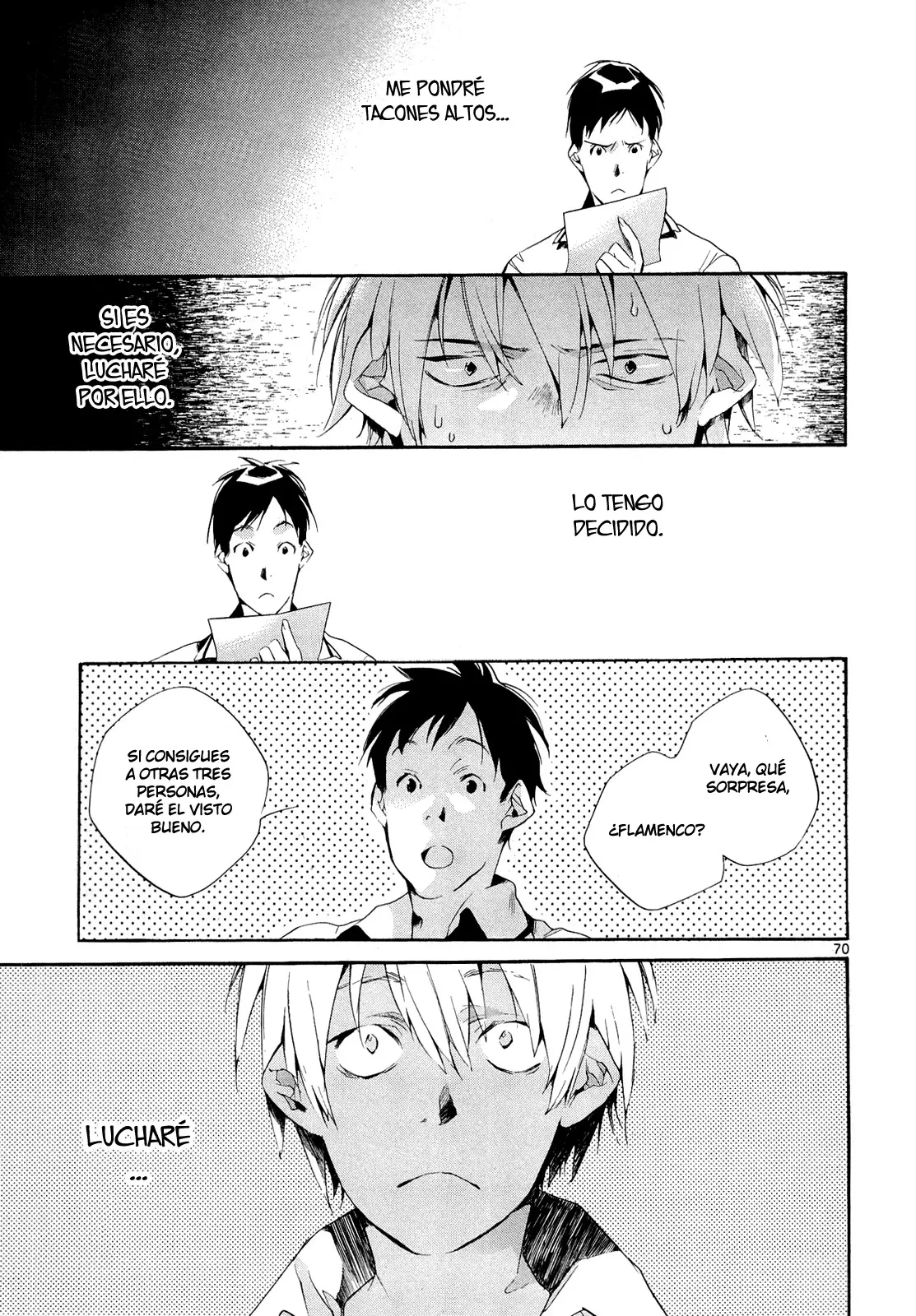Tetsugaku Letra capítulo 3, página 72