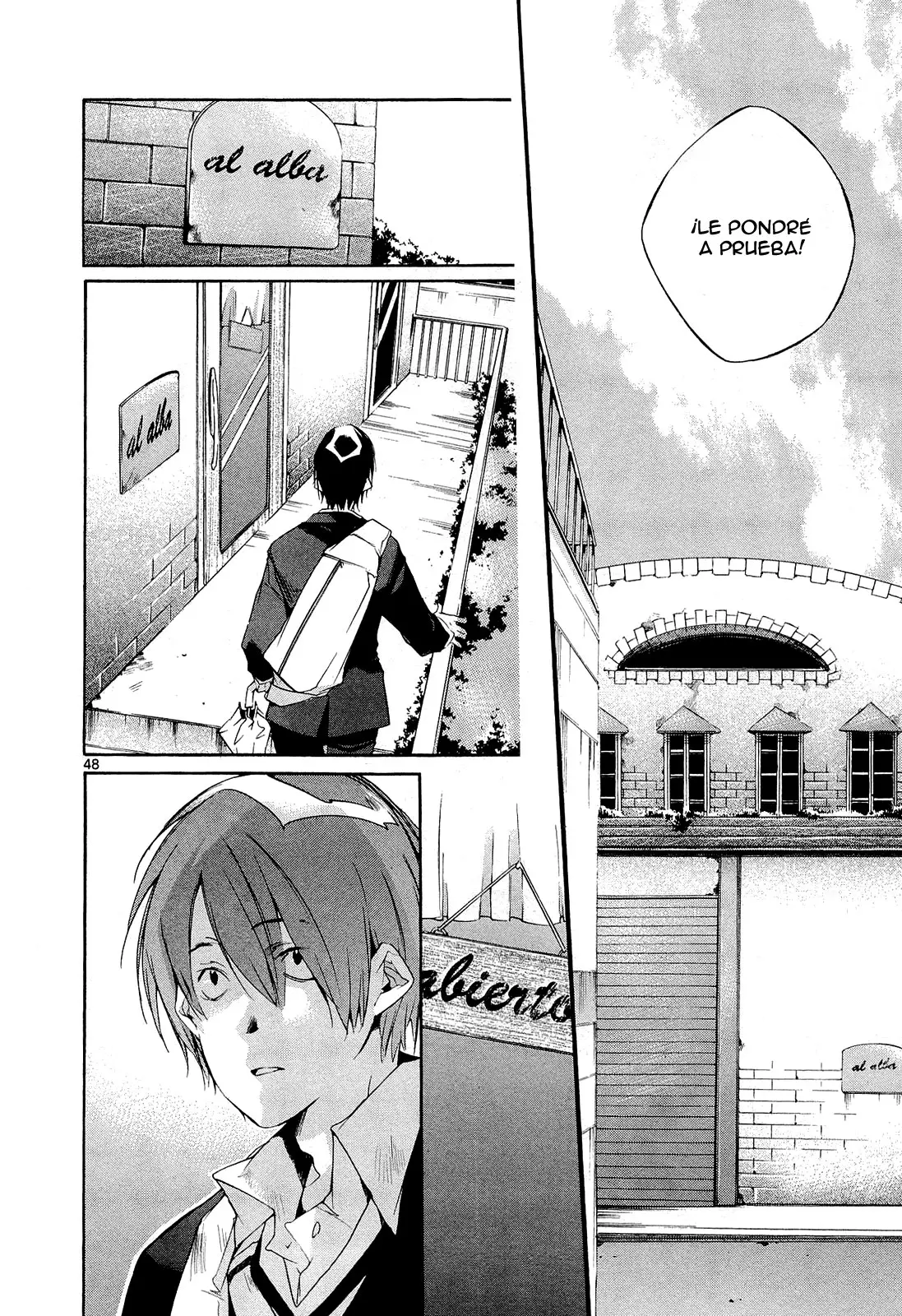 Tetsugaku Letra capítulo 4, página 52