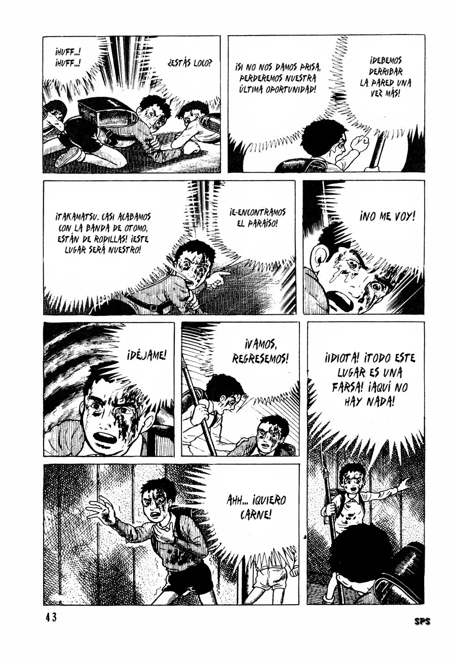 The Drifting Classroom capítulo 40, página 43