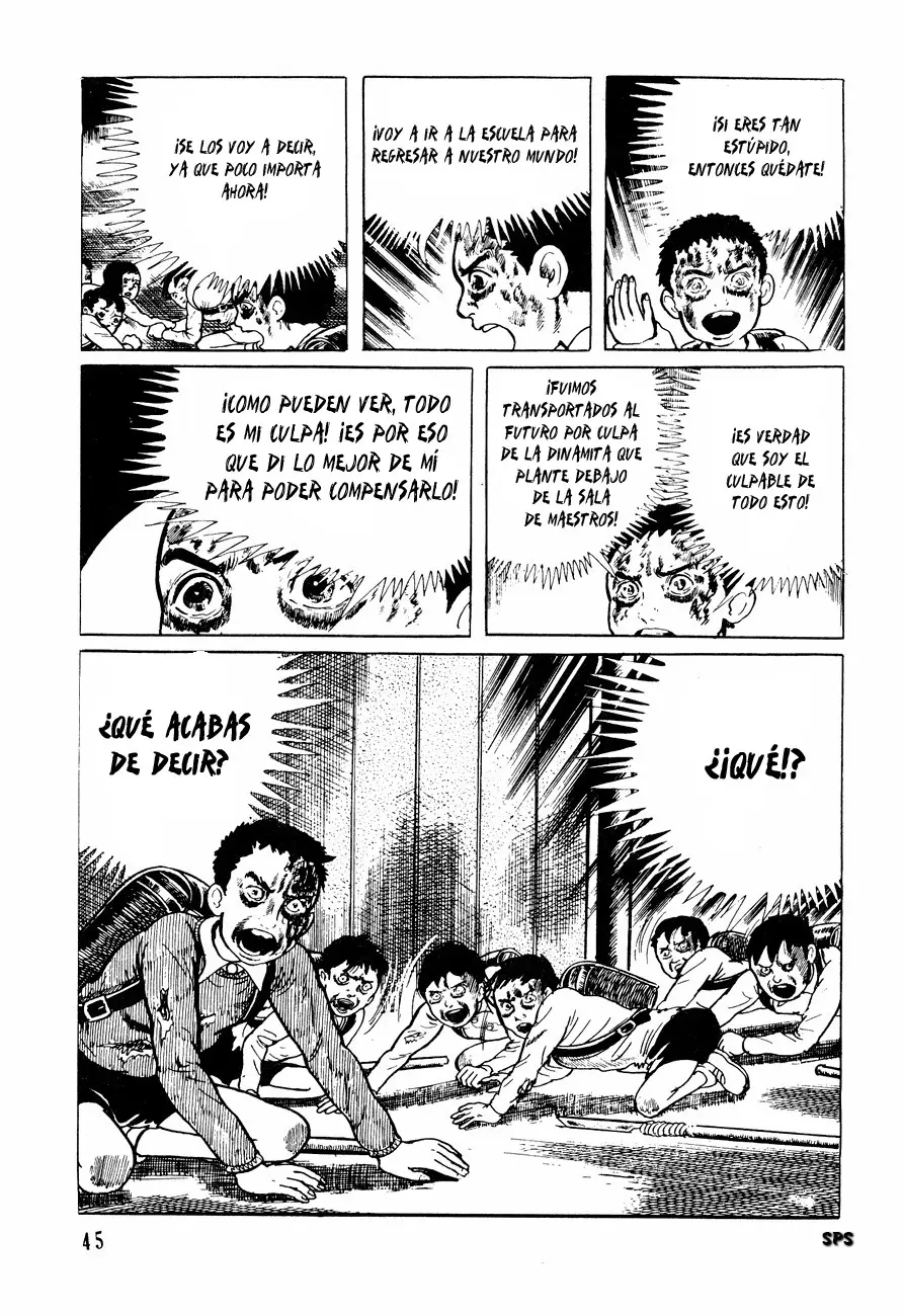 The Drifting Classroom capítulo 40, página 45