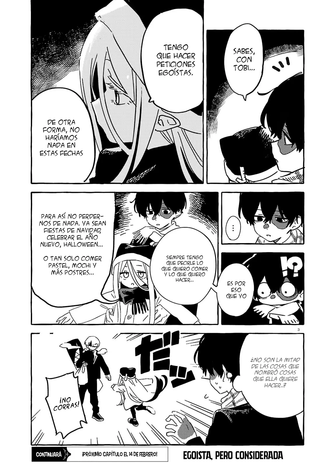 Tobi to Ryuuko capítulo 13, página 3