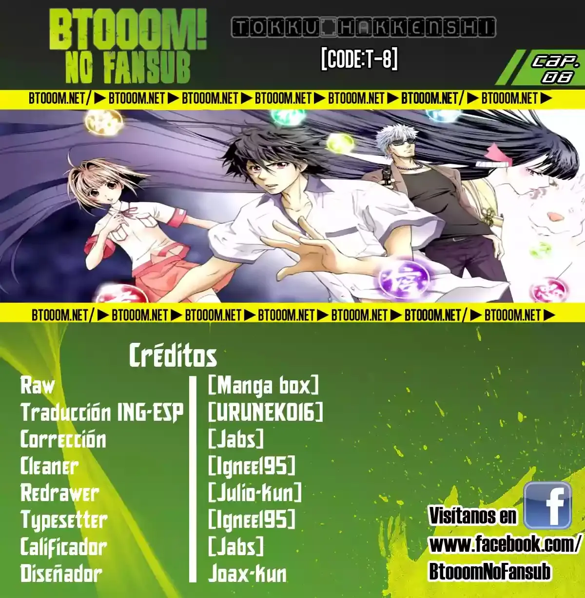 Tokku Hakkenshi [code:T-8] capítulo 8, página 11
